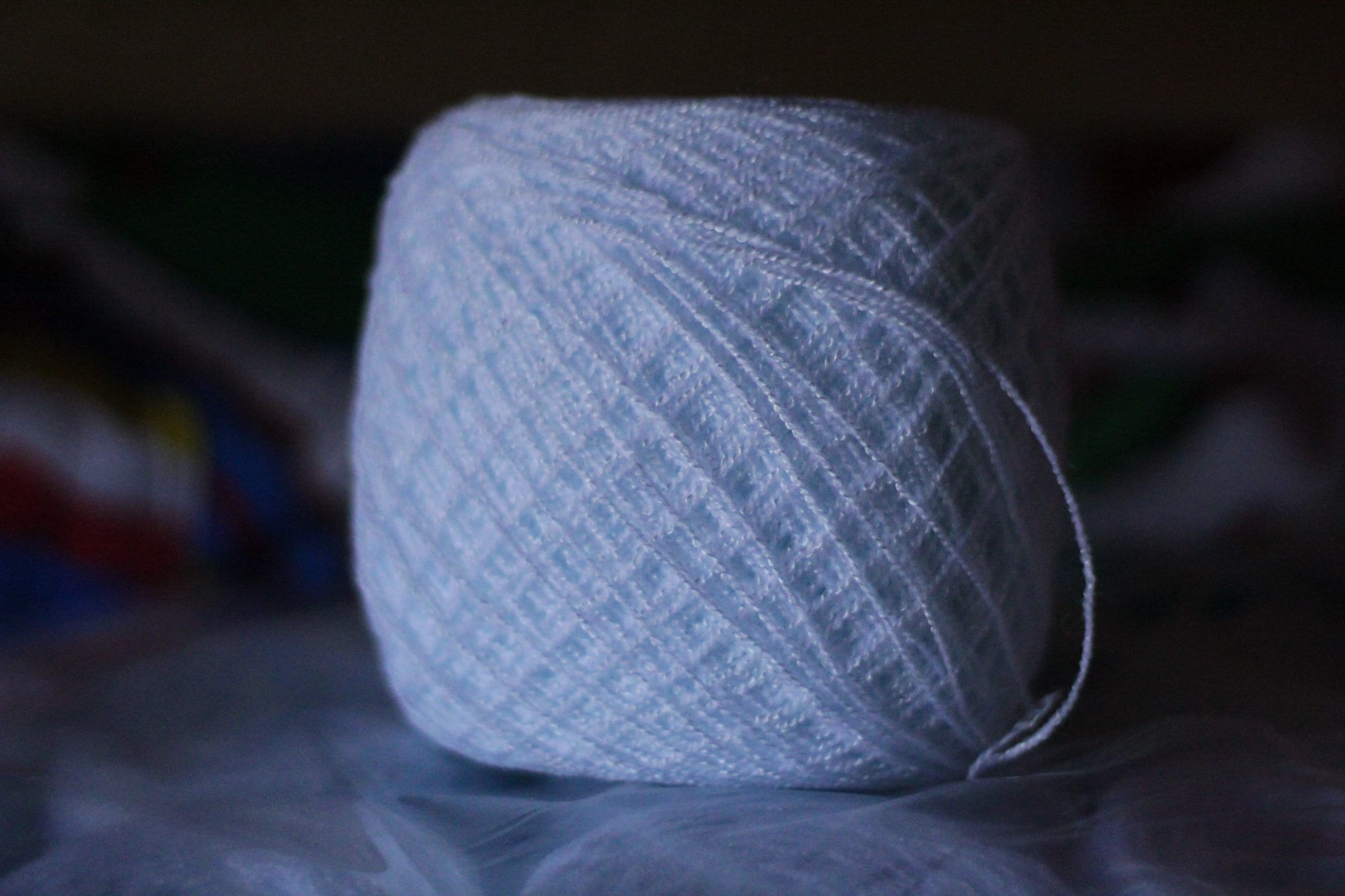 Hilo Cristal 100g - Mexican Crystal Yarn for Crochet, Super Fine #1 - Estambre Cristal